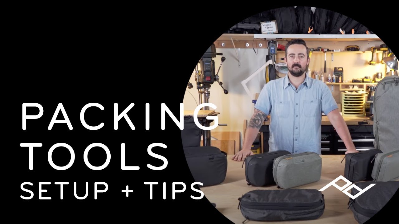 Peak Design Travel Packing Tools: Setup + Tips