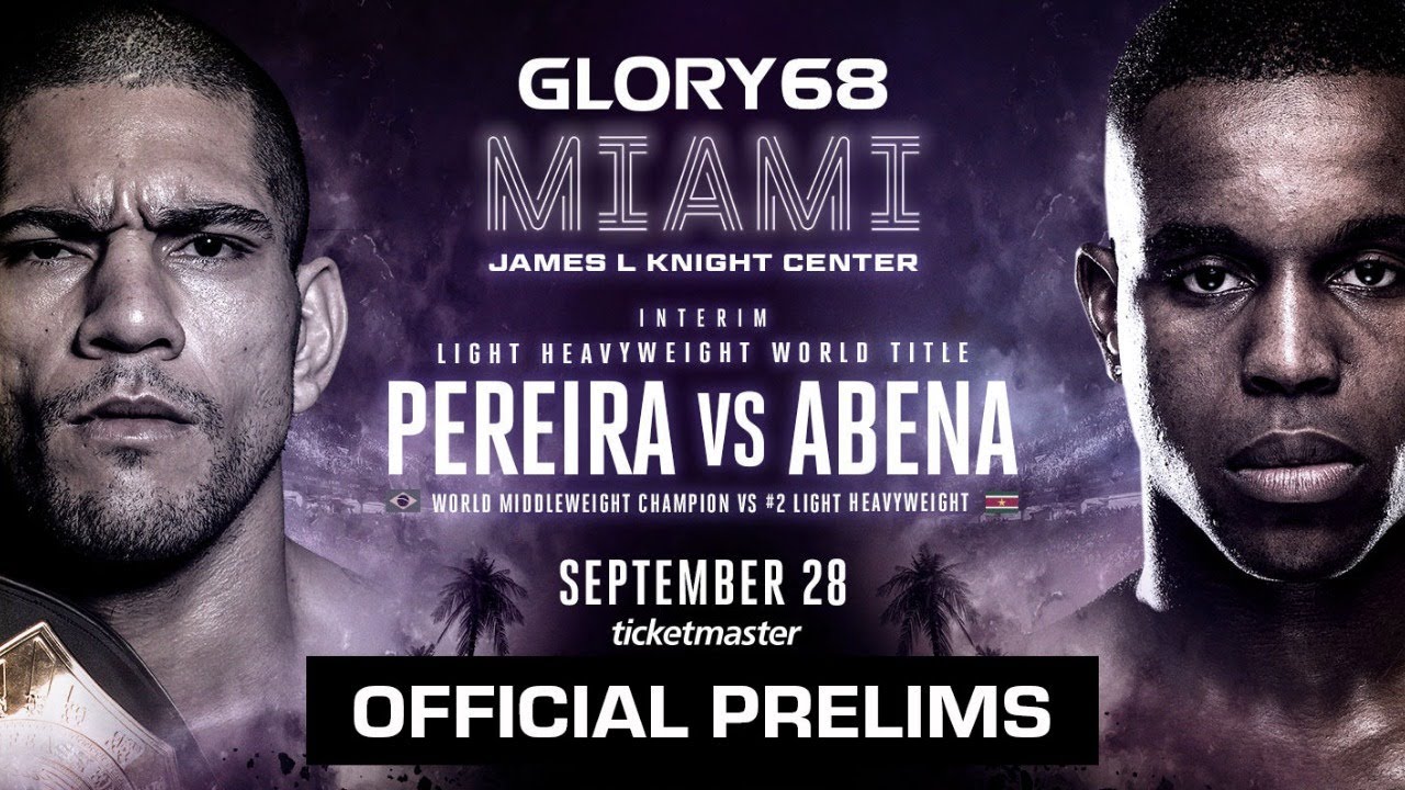 GLORY 68 Miami: Official Prelims