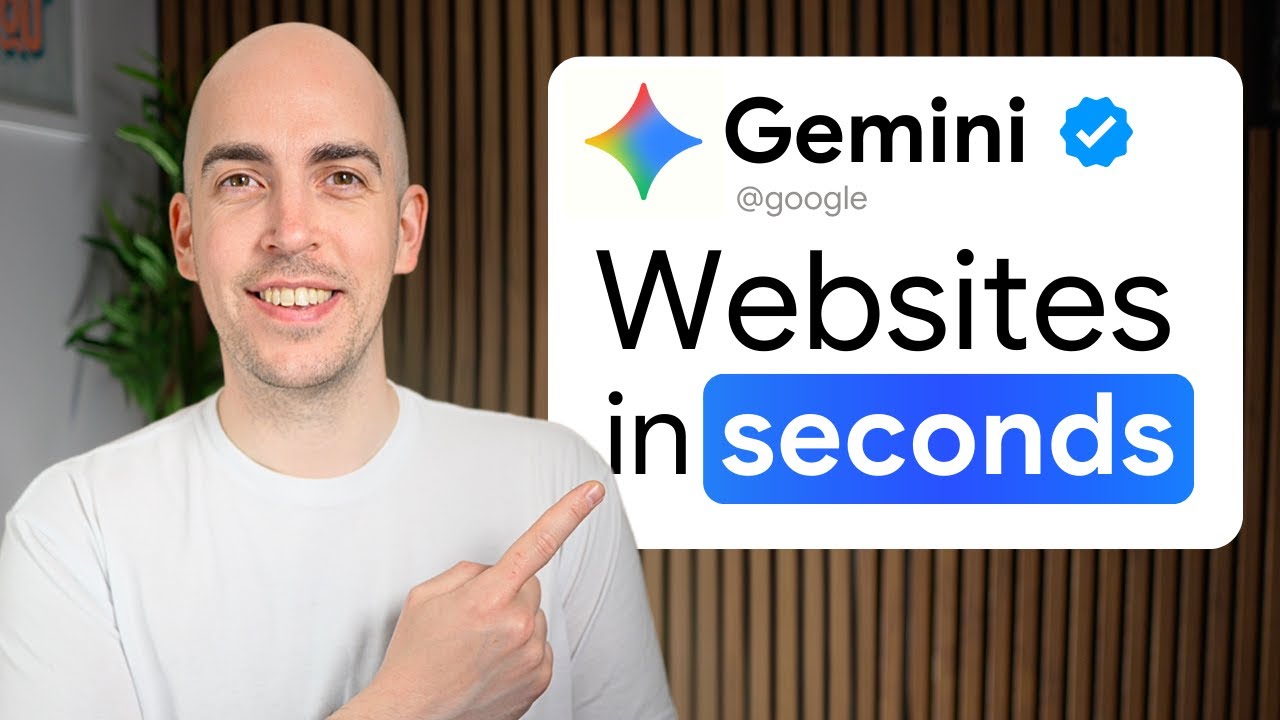 Как создавать бесплатные сайты за секунды с помощью Gemini AI
