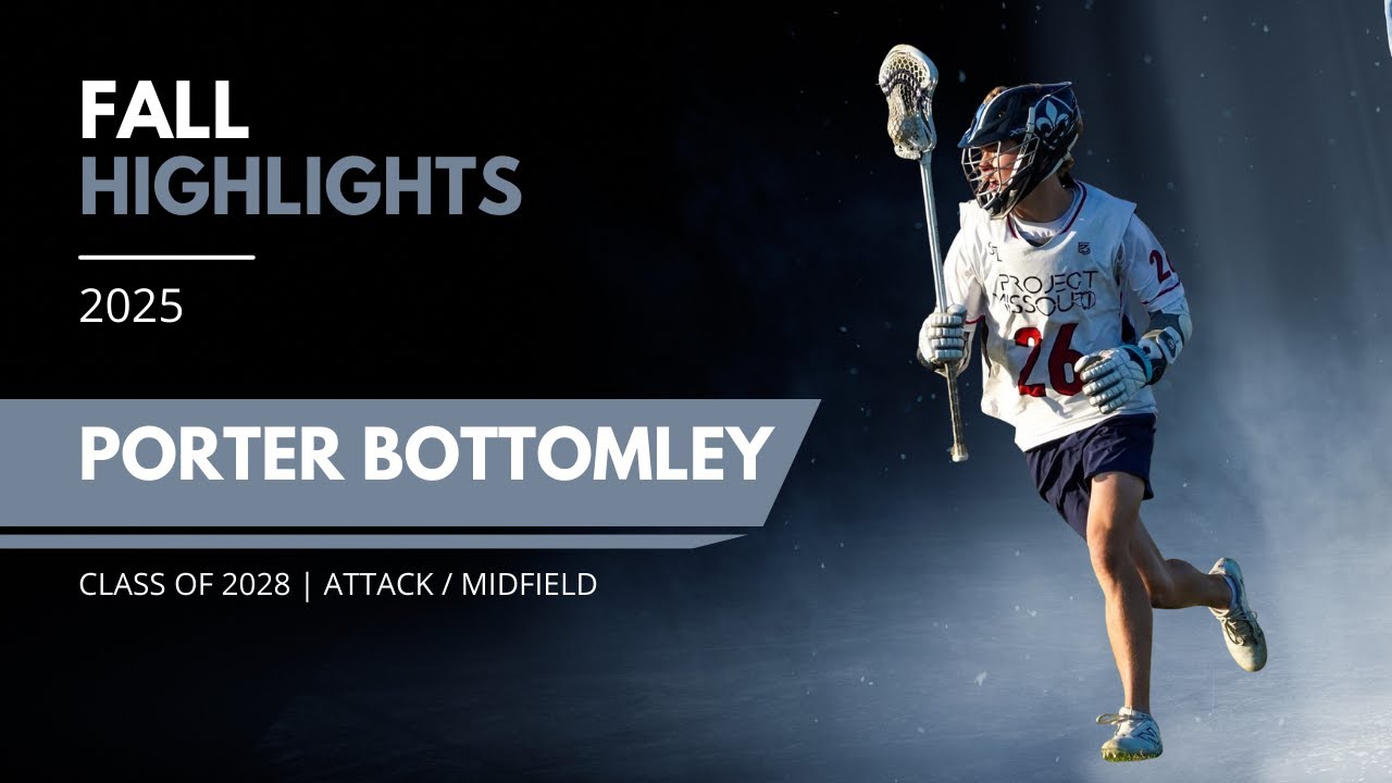 Porter Bottomley Class of 2028 | Fall Highlights '25