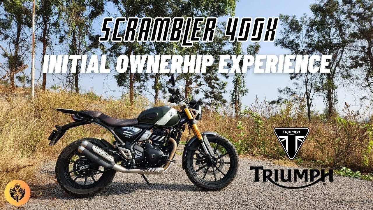 Triumph SCRAMBLER 400X | Первый опыт владения