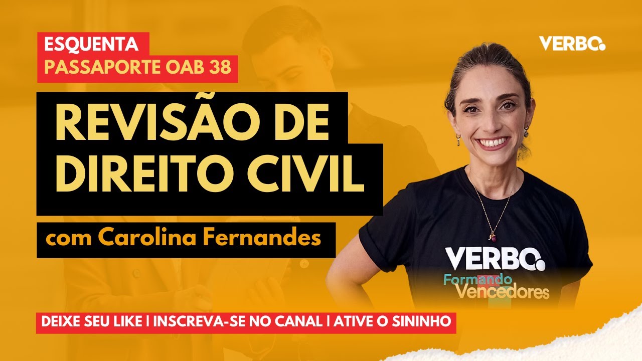A Melhor Revisão de Direito Civil para OAB - Esquenta Passaporte OAB - 38º  Exame de Ordem