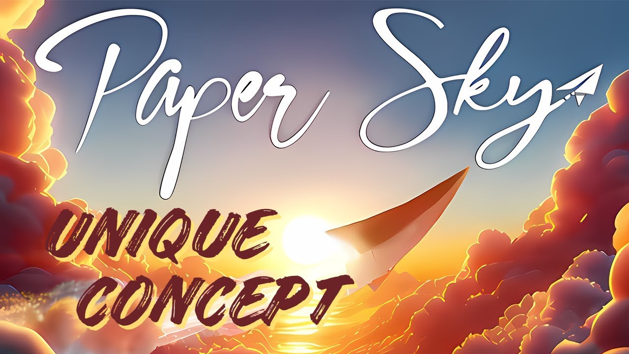 Unique and Relaxing Game - Paper Sky