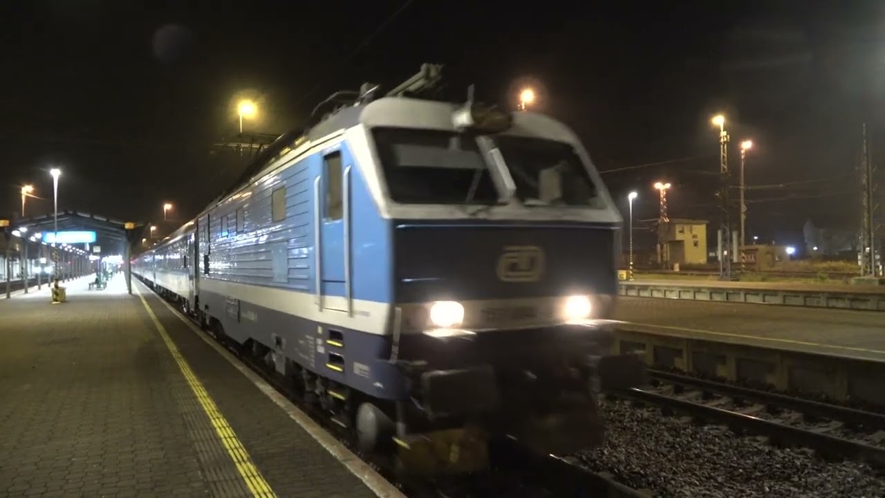 EuroNight 442 Slovakia odjezd Bohumín