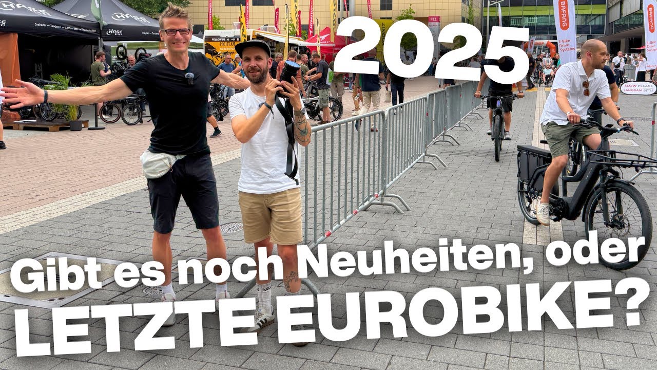 EUROBIKE 2025 - Finden wir die Rosinen?! Alles über Shimano GRX, Flitedeck, Holzfahrräder, uvm.