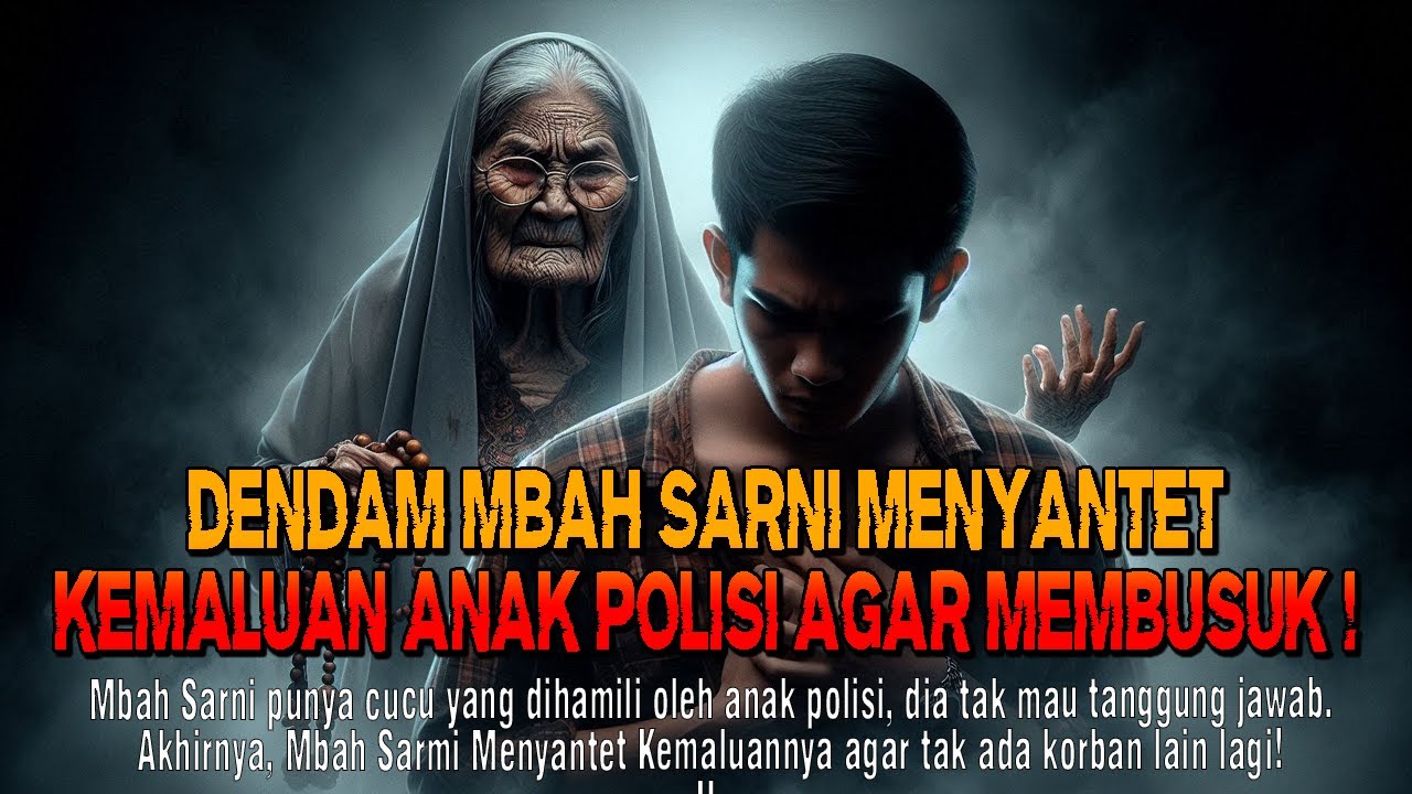 Kisah ngeri - DENDAM MBAH SARNI MENYANTET KEMALUAN ANAK POLISI AGAR MEMBUSUK