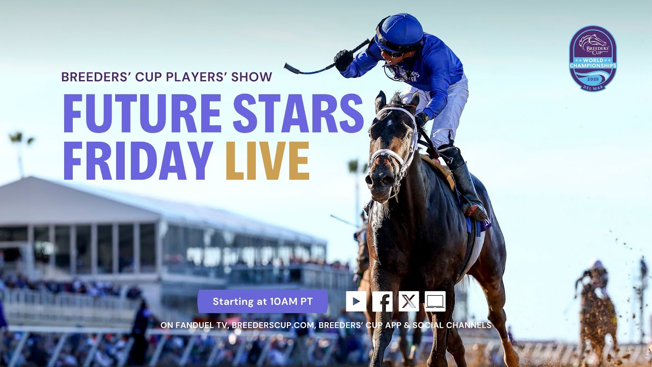 2025 Breeders' Cup World Championships: Friday Players' Show