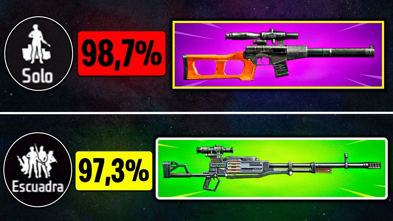 ¿Qué arma es MEJOR en cada MODO de JUEGO?🔎