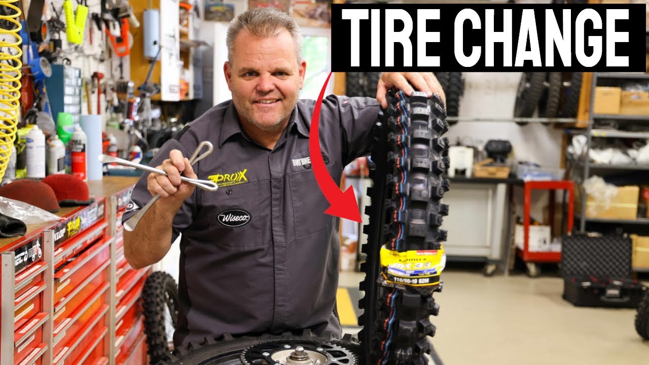 Dirt Bike Tire Change