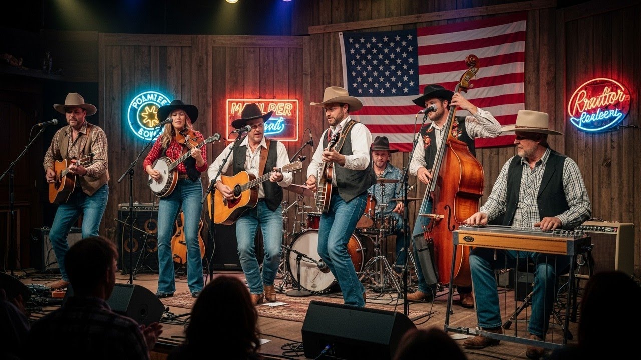 Vintage Country Nights – Peaceful Country Strings for Evening Wind Down Across Quiet Southern Roads