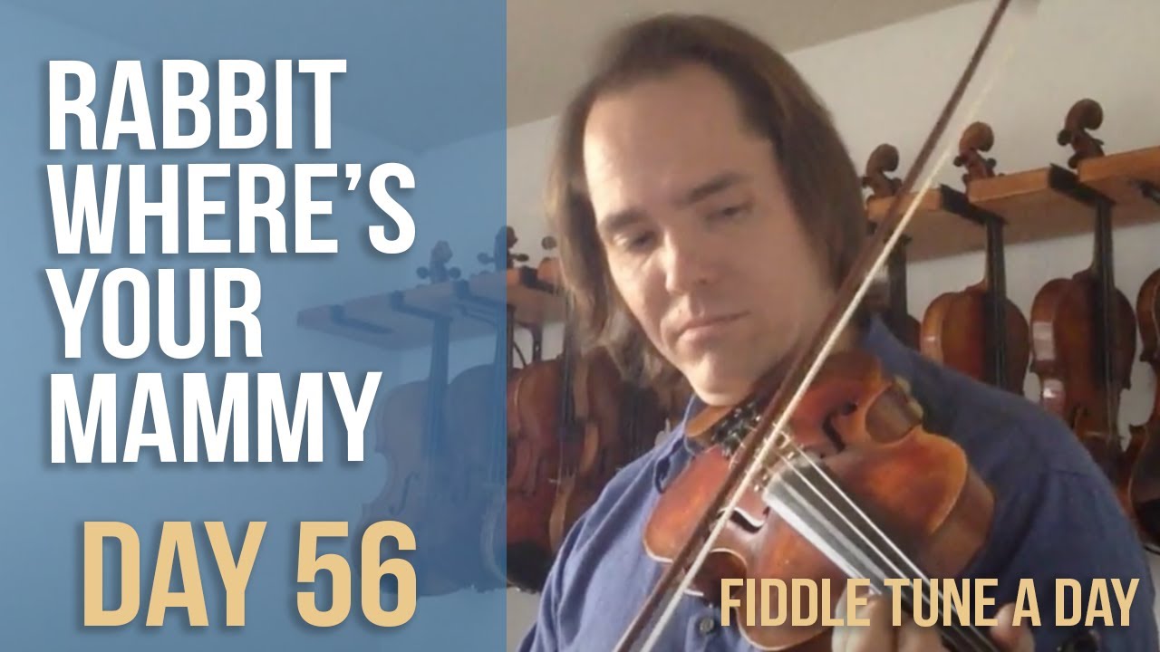 Rabbit Where's Your Mammy - Fiddle Tune a Day - Day 56