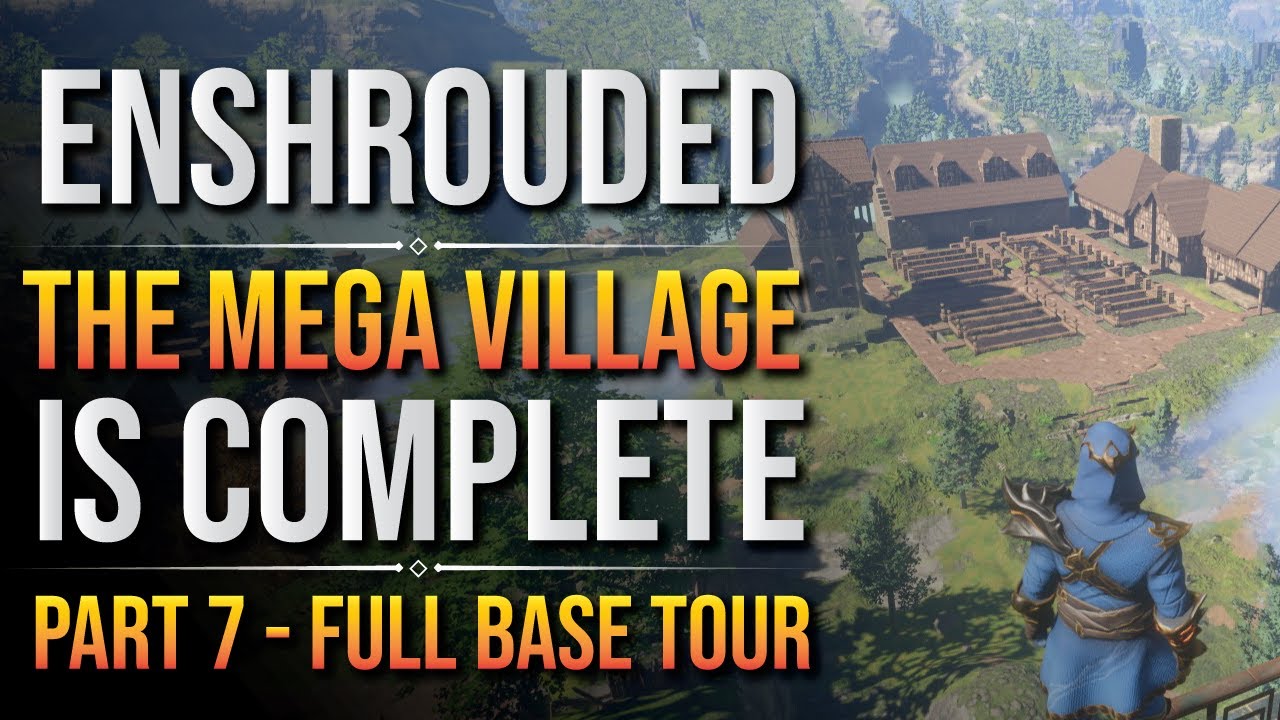 I Wasted 170 hours on this MEGA VILLAGE in Enshrouded.