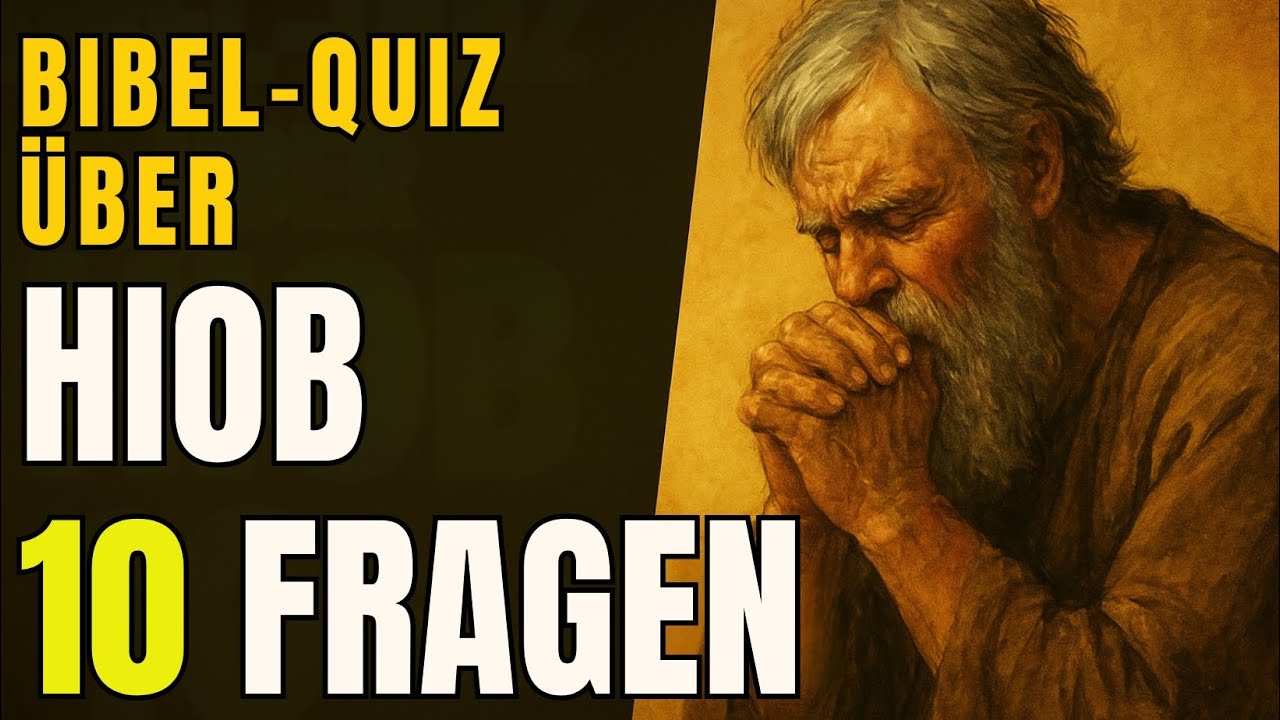 Wie gut kennst du Hiob? 10 Überraschende Bibel-Fragen!