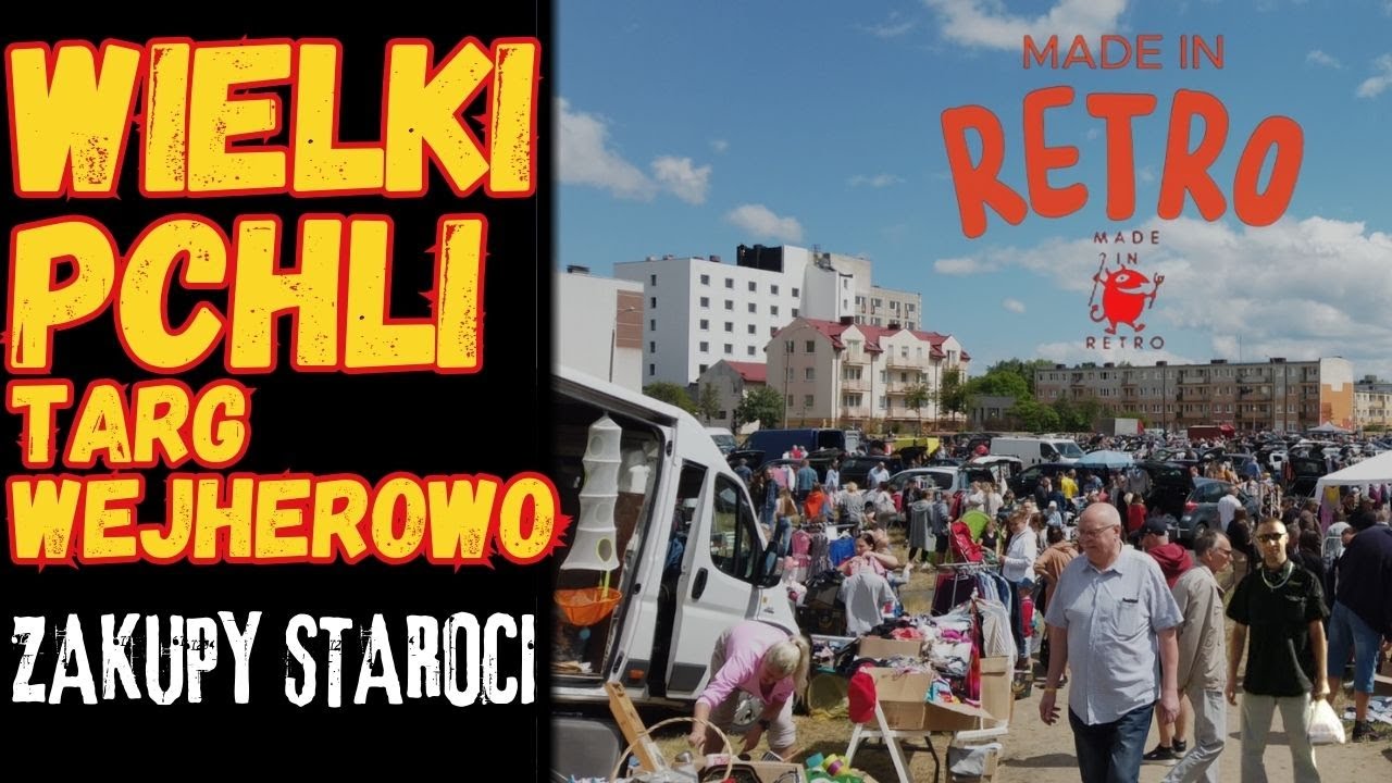 Wielki Pchli Targ  Wejherowo : Mega udane zakupy STAROCI, #antyki #starocie #targ #vintage #skarby