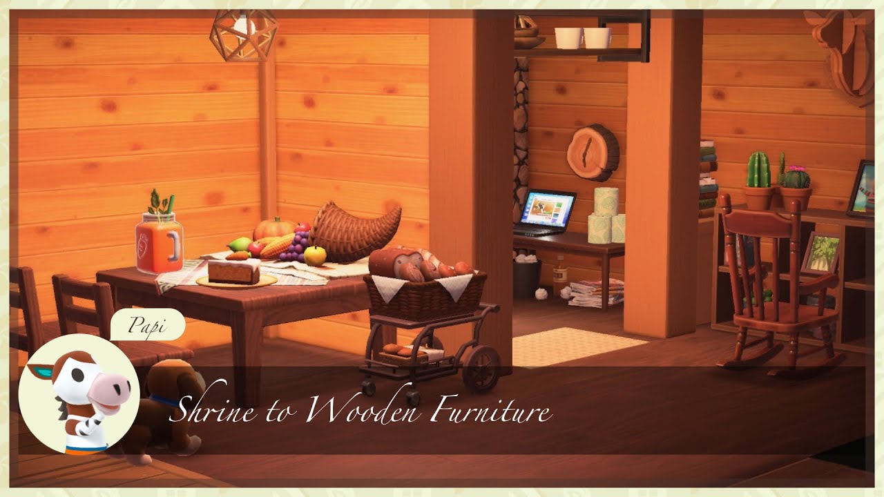 ACNH HHP | Papi's Shrine to Wooden Furniture | 마사마 | オカッピ