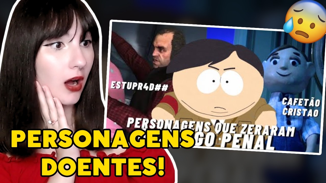 Personagens problemáticos que zeraram o código penal | Cátia reage