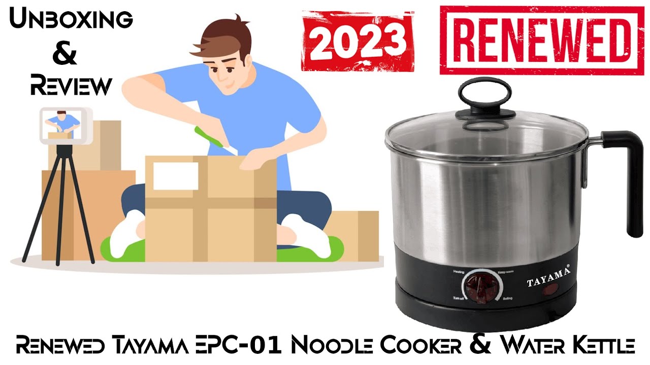 Unboxing and Review - Tayama Noodle Cooker & Water Kettle - 2023
