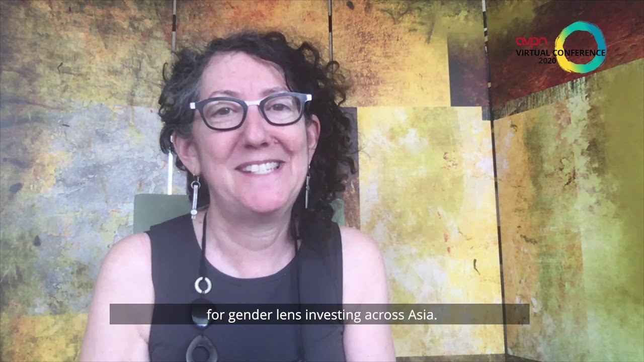 Suzanne Biegel - Co-Founder, GenderSmart Investing & Speaker at AVPN2020