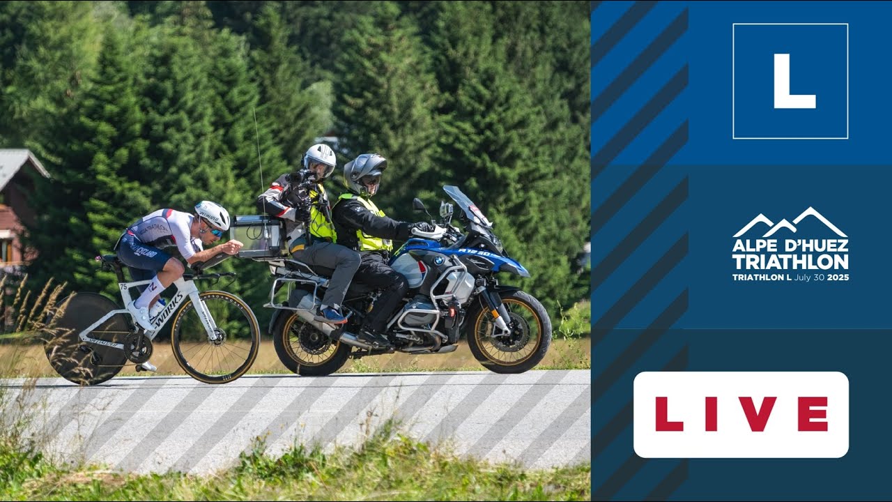 LIVE Triathlon de l'Alpe d'Huez 2025 - Epreuve L
