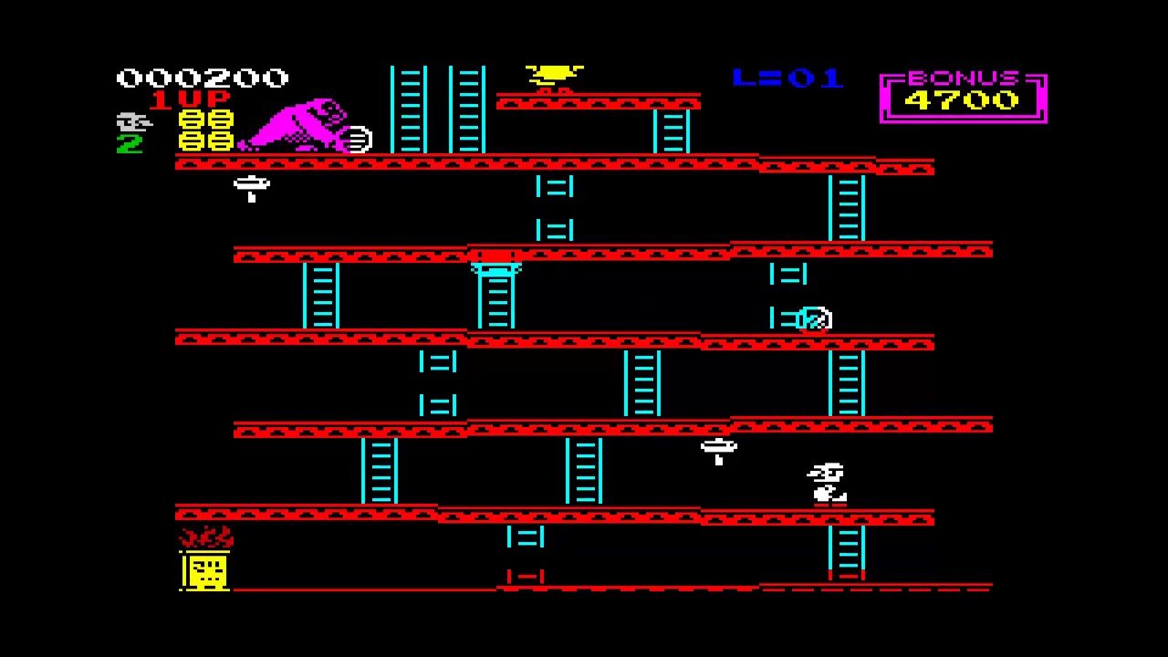 Donkey Kong Arcade Edition The definite Speccy mod of Donkey Kong for the ZX Spectrum