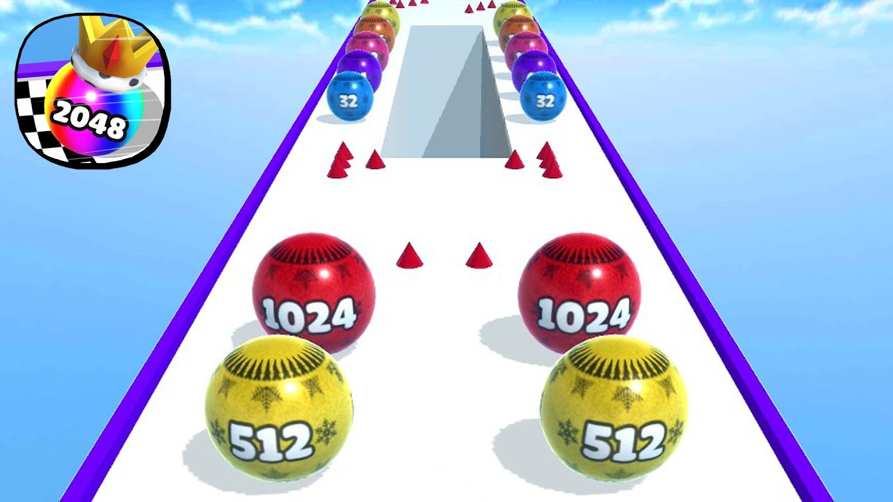 Ball Merge 2048 - All Levels Ball Gameplay Android, iOS ( Level 6237 - 6247 )