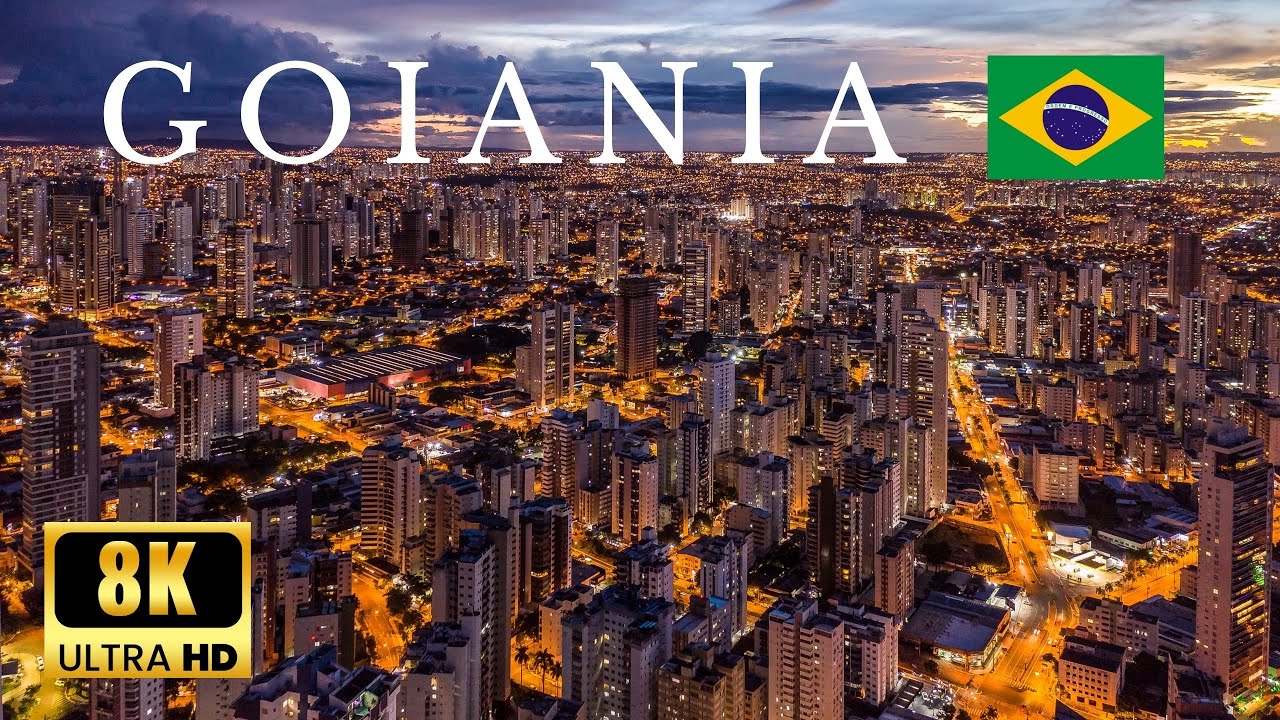 ▶️  GOIANIA Goias, Brazil 🇧🇷 | 8K ULTRA HD | by Drone Footage