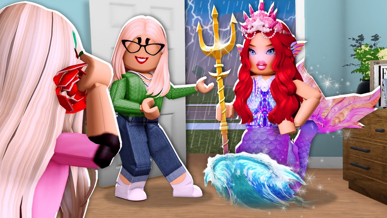 Моя мама усыновила злую русалку! (Roblox)