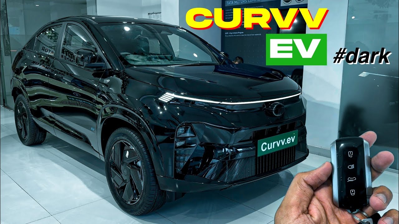 Tata Curvv EV Dark Edition Top Model Detailed Review | #tatacurvvev #tatacurvvreview #electriccars