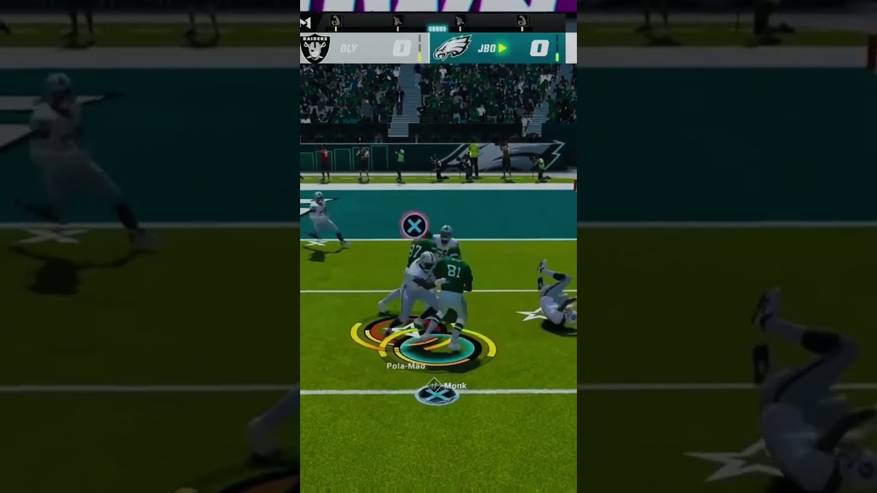 Who said hook and ladder wasn&rsquo;t in the game&hellip; #eagles #madden23