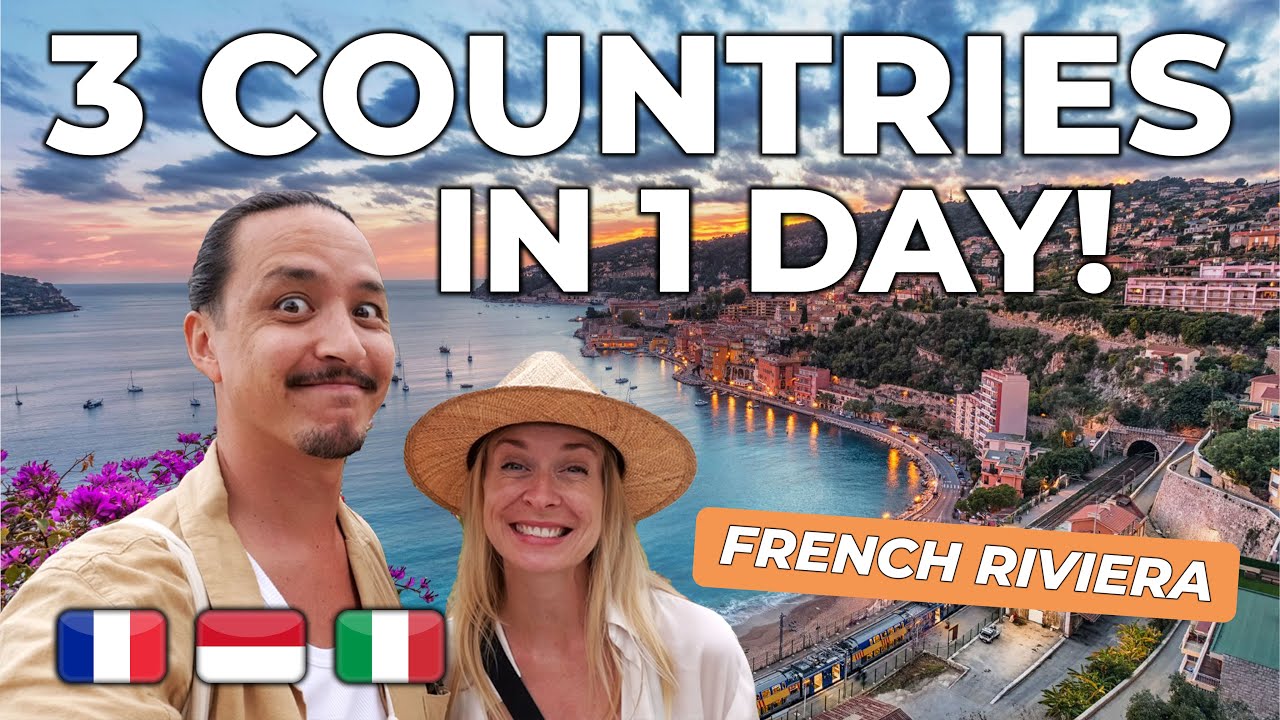 3 Countries in 1 Day! South of France, Monaco & Italy | French Riviera Itinerary