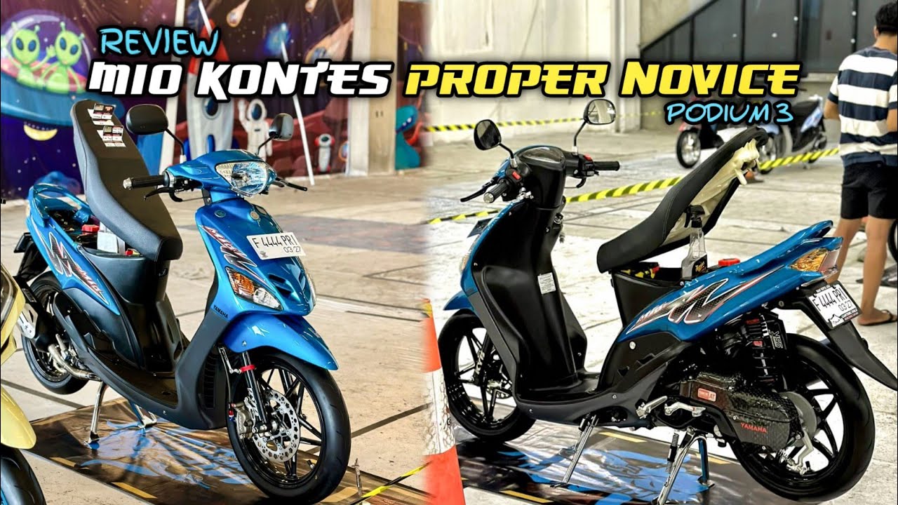 PODIUM 3‼️ REVIEW MODIFiKASI MIO SPORTY PROPER NOVICE MAMMUTBGR