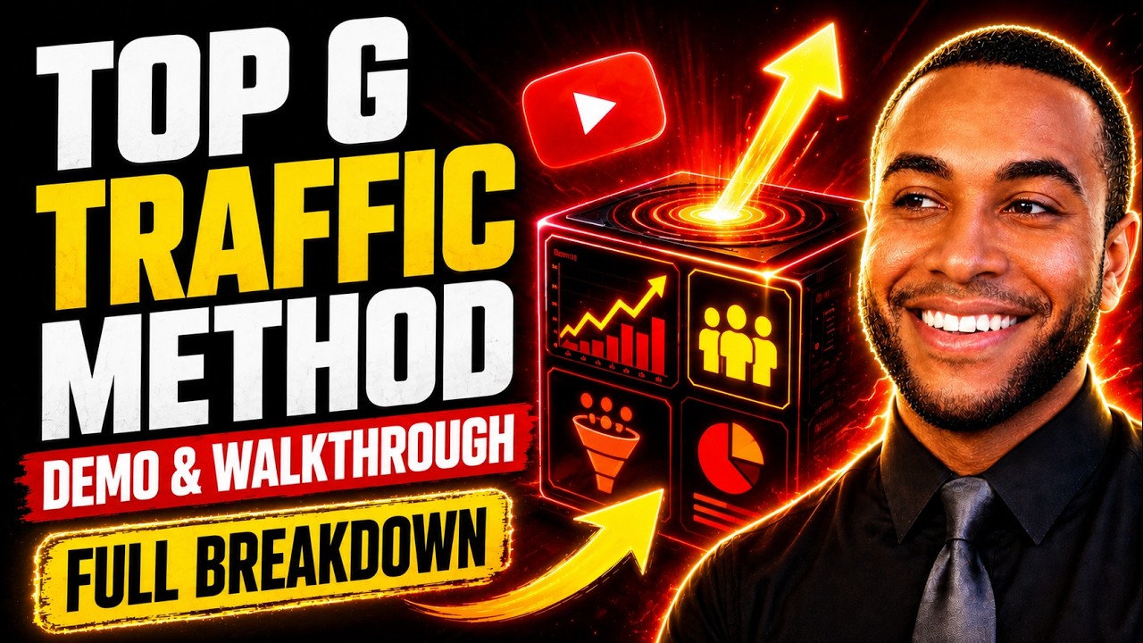 Top G Traffic Method Demo & Walkthrough &mdash; Full Breakdown