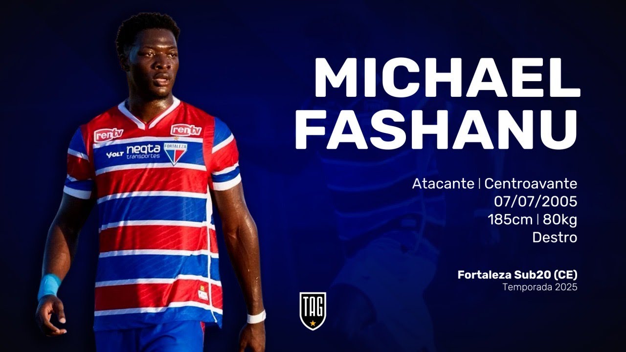 Michael Fashanu (Centroavante/Fortaleza) - Melhores Momentos 2025