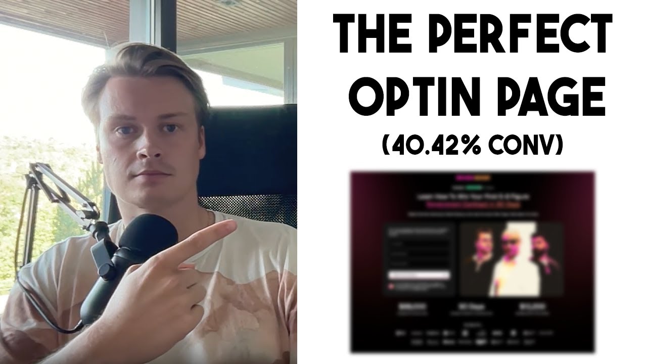 The 7-figure optin page: 40.42% optin rate