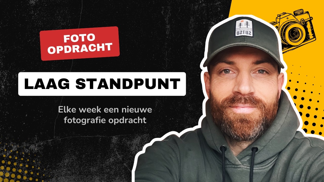 Fotografie opdracht KIKKERPERSPECTIEF // Maak je standpunt krachtiger
