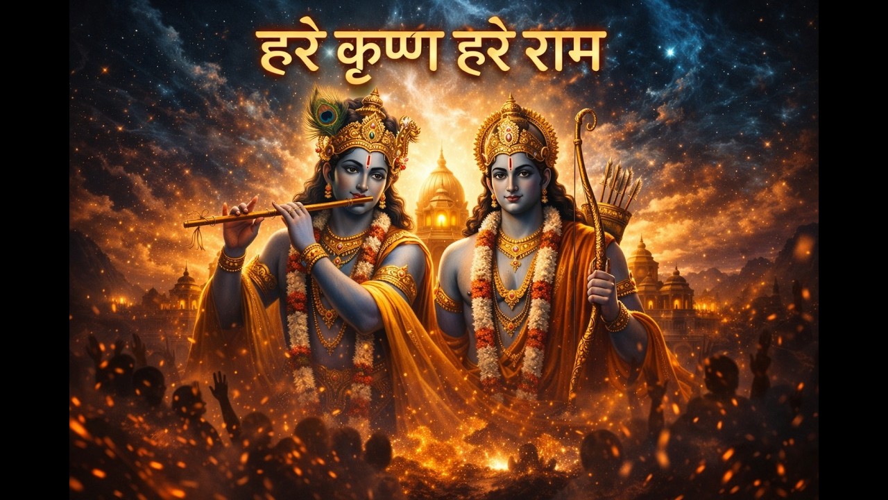 Hare Krishan Hare Ram (Divine Energy) | The Mantra That Calms the Soul