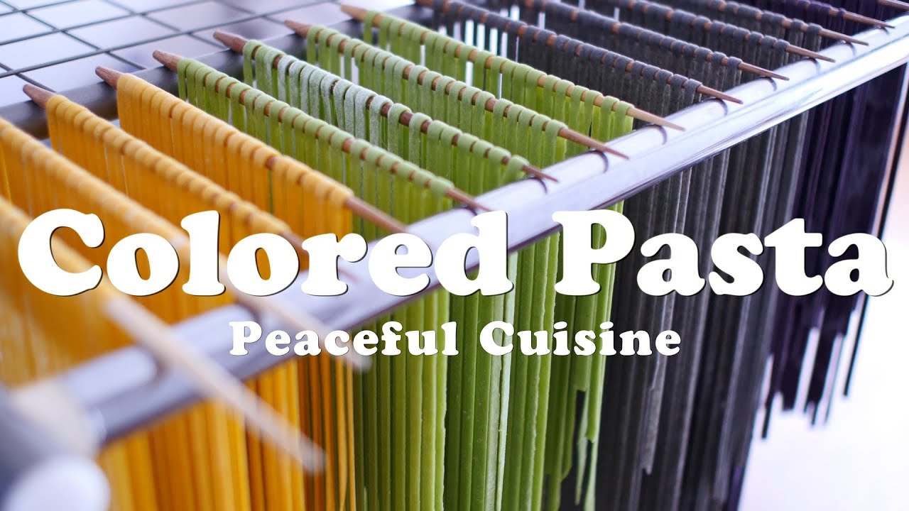 Colored Pasta (vegan) ☆ カラフルパスタの作り方