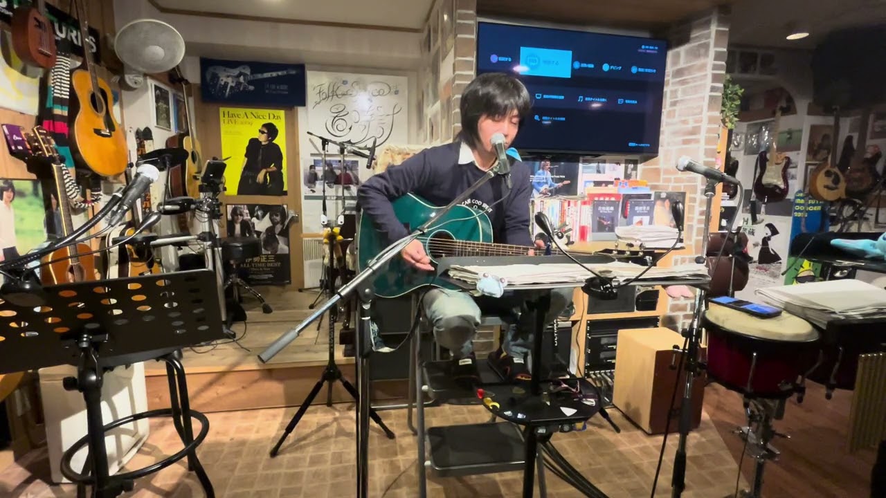 ルカさん cover NSP「コンクリートの壁にはさまれて」@置時計 2/22/2026