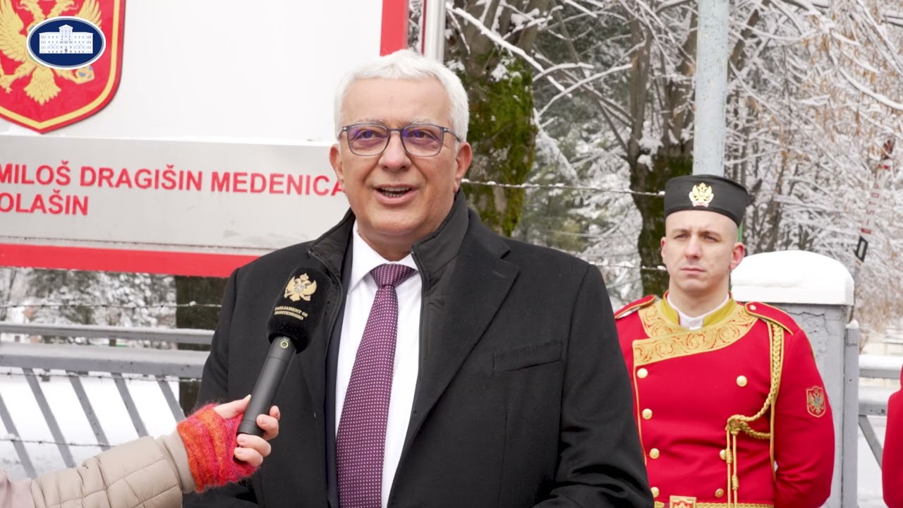 Izjava predsjednika Skupštine Andrije Mandića