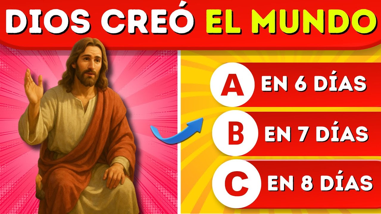 ¿Cuánto sabes de Dios y la Biblia? | 30 preguntas que todo cristiano debería responder✝️ #dios #fyp