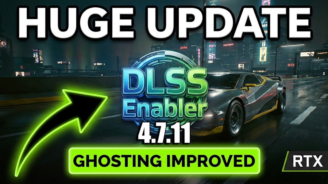 DLSS Enabler HUGE Update! Shadow Ghosting IMPROVED!