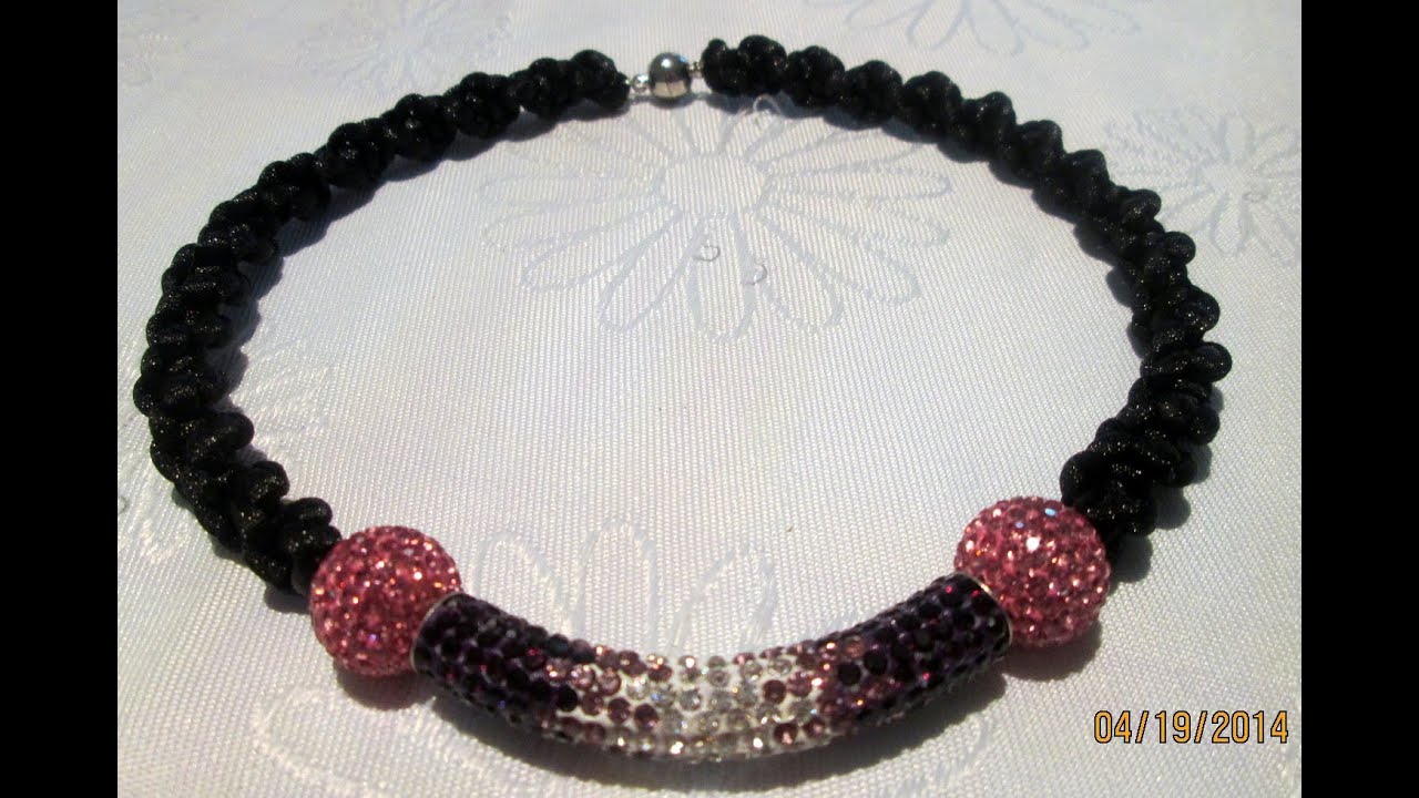 Hecho En Casa: Collar De Macrame (Espiral) - Silvana Cocina Y Manualidades