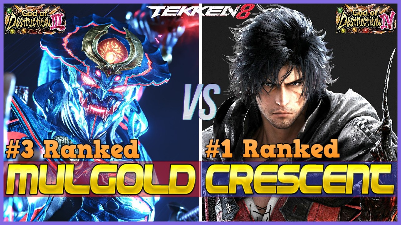 T8 ▰ CRESCENT (#1 Ranked Clive) Vs MULGOLD (#3 Ranked Yoshimitsu) ▰ Tekken 8 High Level Gameplay