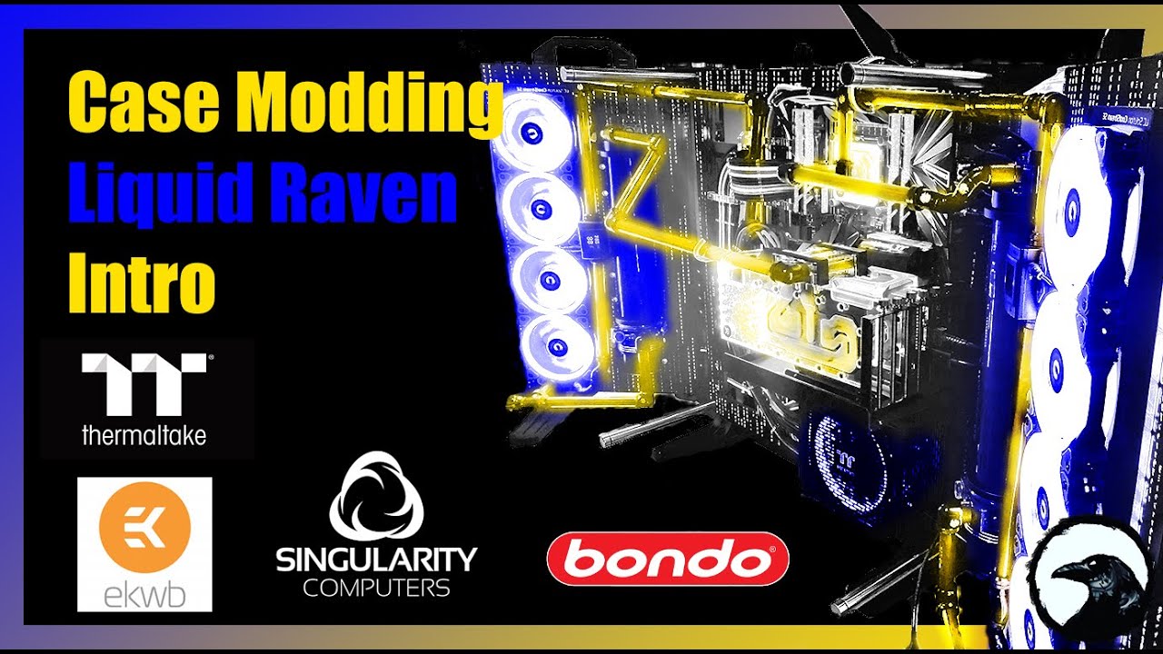 Liquid Raven Case Modding
