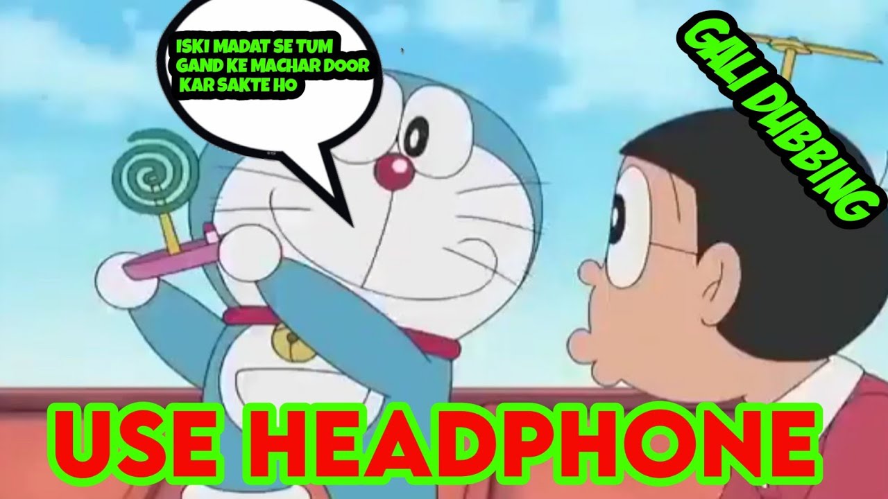 Doraemon Gali Dub | Doraemon Gali Dubbing | Doraemon Funny Dubbing | Cartoon gali Dubbing | Benzeno