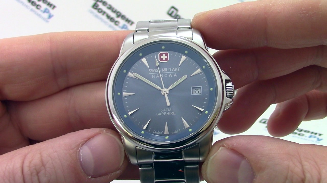 Часы Swiss Military Hanowa 06-5230.04.003 - видео обзор от PresidentWatches.Ru