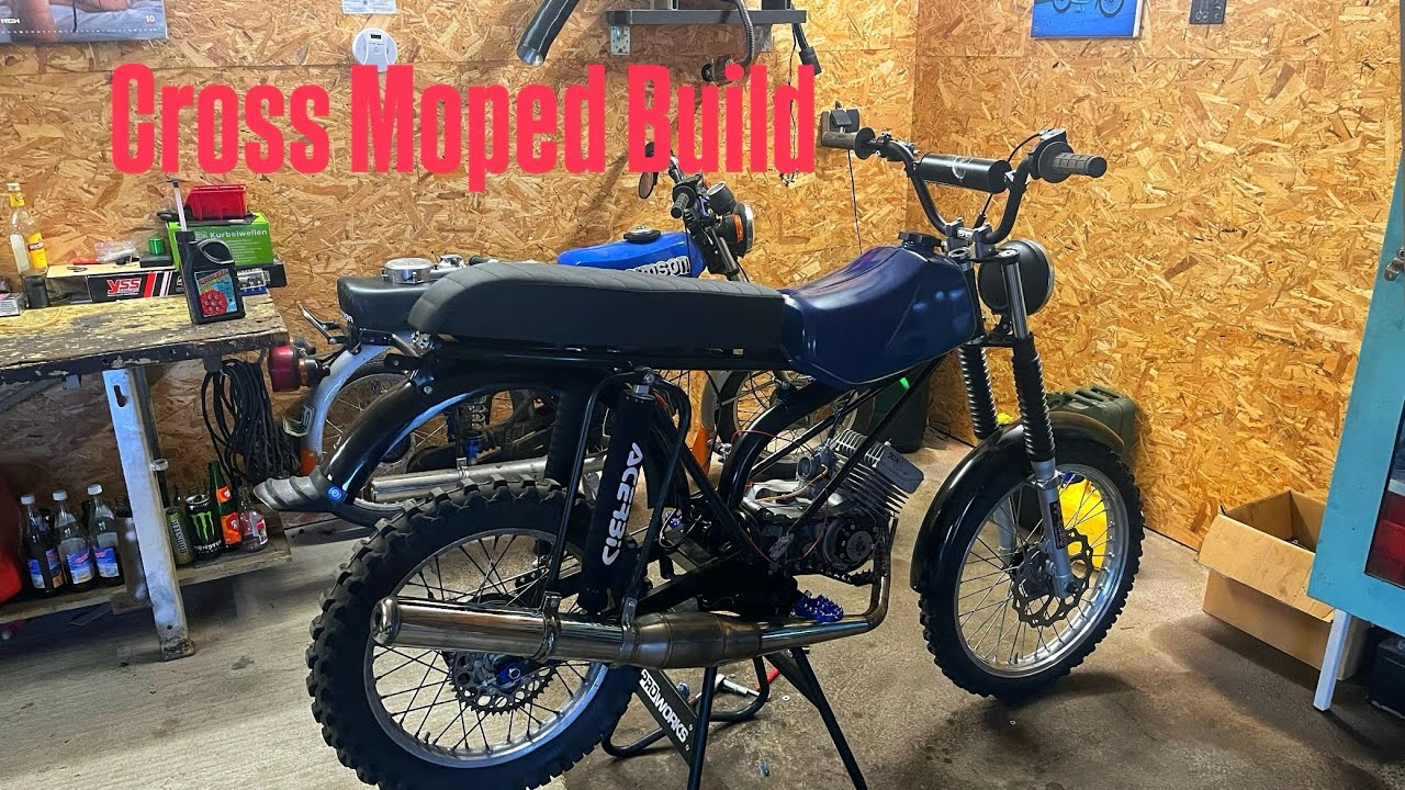 Sidequest 17 | Kette macht Delta Kaputt| Crossmoped Build| 110M macht Kupplung kaputt|Simson Tuning