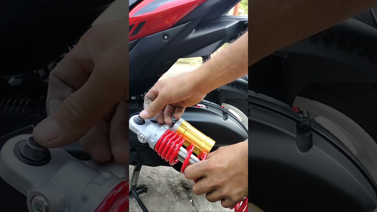 aerox v2 upgrades. KYB SHOCK V3  INSTALLATION BY TEAM PRIME