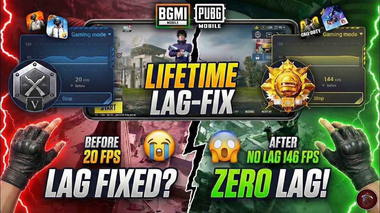 БОЛЬШЕ НИКАКИХ ЗАДЕРЖЕК 😍 Руководство по устранению задержек в PUBG/BGMI 4.2 для устройств с низк...