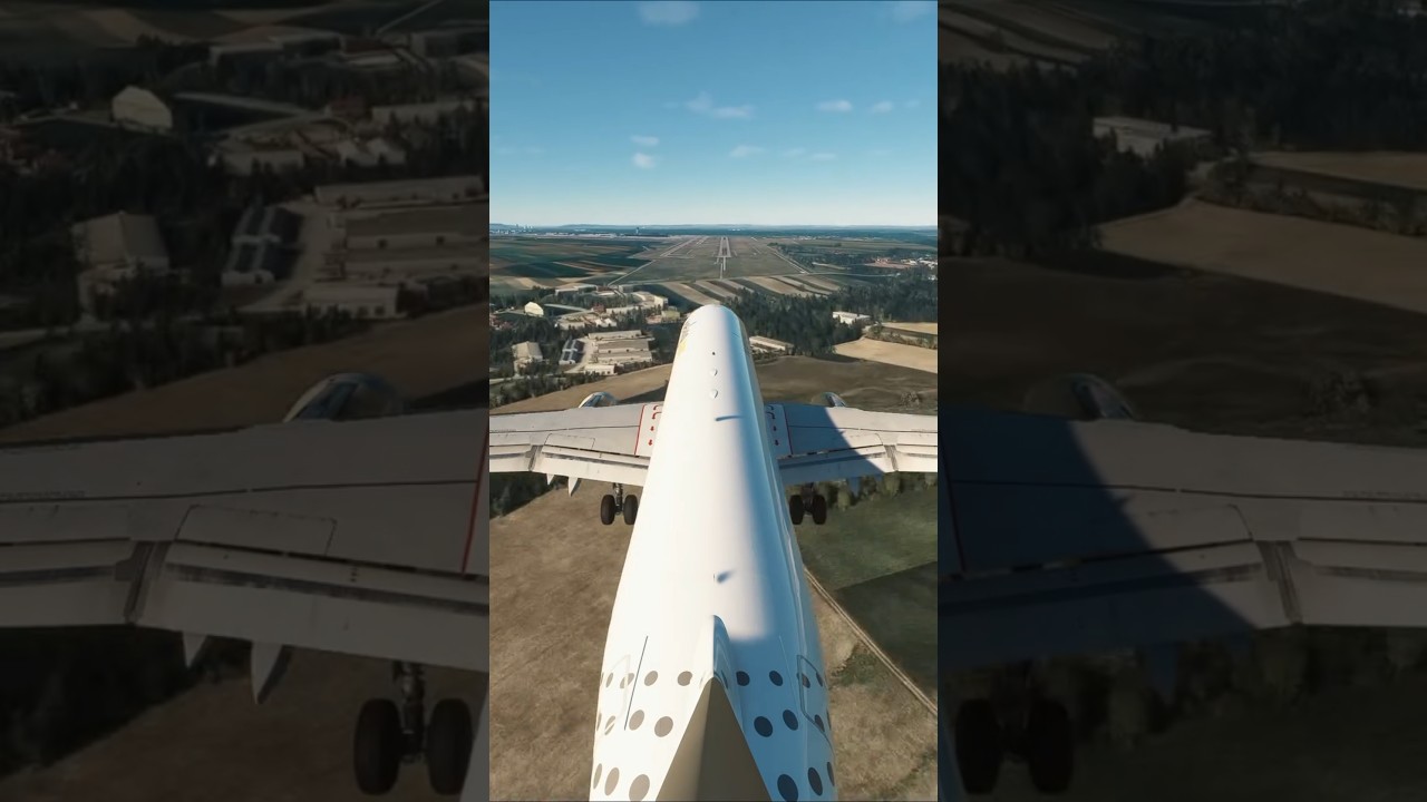 Time-lapse landing into Vienna/LOWW 